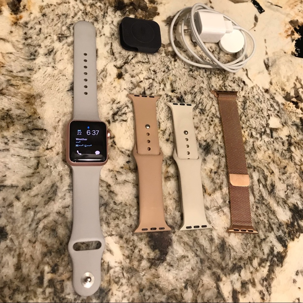 Series 1 Rose Gold Apple Watch